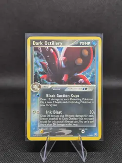 Pokemon TCG Team Rocket Returns Dark Octillery 8/109 Holo Rare English 70 HP - Image 1