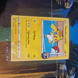 Pokemon Pikachu TCG Promo Card On the Ball, UK Exclusive, Sealed 001/005 - Image 1