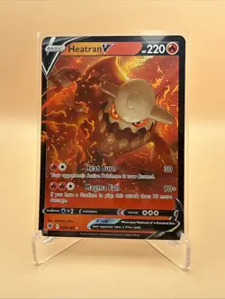 Heatran V 025/189 Holo V Rare Swsh10: Astral Radiance Pokemon NEAR MINT - Image 1