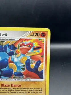 Infernape 3/100 Stormfront Holo MP Mid era Pokemon - Image 3