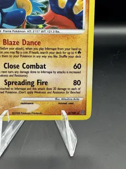 Infernape 3/100 Stormfront Holo MP Mid era Pokemon - Image 4