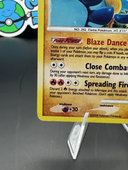 Infernape 3/100 Stormfront Holo MP Mid era Pokemon - Image 5