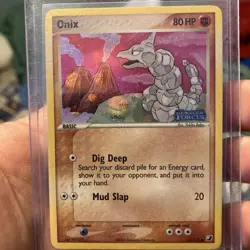 Pokemon Onix 80HP Unseen Forces 65/115 Reverse Holo English Card - Image 1