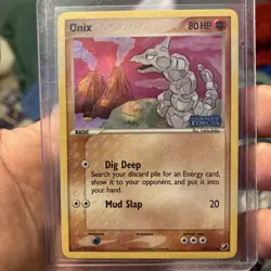 Pokemon Onix 80HP Unseen Forces 65/115 Reverse Holo English Card - Image 2