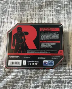 Pokemon TCG Destined Rivals Team Rocket Tin Mewtwo EX Factory Sealed. Lot Of 2 - Image 2