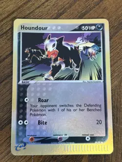 The Pokemon Company Houndour 59/97 Dragon Reverse Holo ENG 50 HP Basic Common - Image 4
