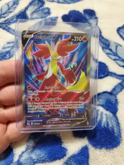 Delphox V (Full Art) 173/196 Ultra Rare Holo NM Pokemon SWSH11: Lost Origin - Image 1
