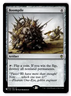 Boompile 052/351 The List Reprints Normal NM - Image 1