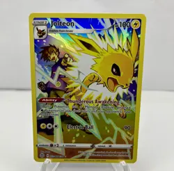 Jolteon TG04/TG30 Swsh09: Brilliant Stars Trainer Gallery Holo NM - Image 1