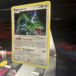 Pokemon TCG Legends Awakened Rayquaza Holo Rare Card 2008 14/146 LP - Image 2