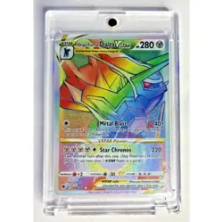 Origin Forme Dialga VSTAR 198/189 Rainbow Rare Astral Radiance Pokemon NM - Image 2