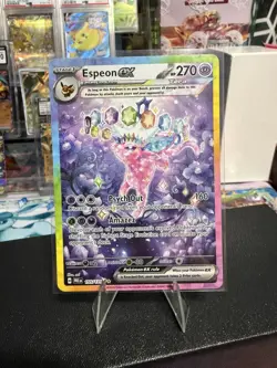 Pokemon Espeon ex Special Illustration Rare Prismatic Evolutions 155/131 Clean - Image 2
