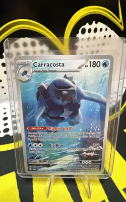 Carracosta 107/086 Illustration Rare Pokemon Black Bolt Holo - Image 1
