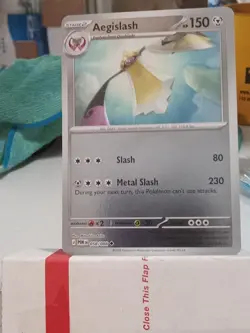 AEGISLASH 058/088 POKEMON PERFECT ORDER ME03 REVERSE HOLO - Image 1