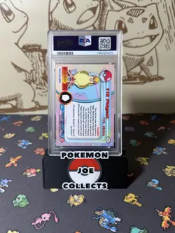 Pokemon Pidgeot #18 Topps 1999 TV Animation Rainbow Foil Blue Logo PSA 6. POP 3 - Image 2