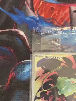 Pokemon Bulbasaur 133/132 Mega Evolution Stamped Promo Near Mint - Image 2