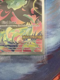 Pokemon Bulbasaur 133/132 Mega Evolution Stamped Promo Near Mint - Image 5