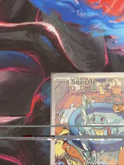 Pokemon TCG Squirtle 148/142 Sv07: Stellar Crown Illustration Rare Full Art Holo - Image 2