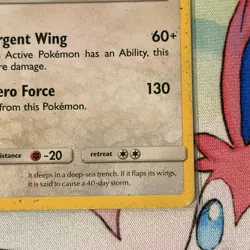 Shining Lugia SM82 Sun & Moon Black Star Promo Holo Pokemon Card DMG - Image 5