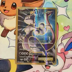 2016 Pokemon XY Evolutions Mewtwo EX Full Art 103/108 - Image 1