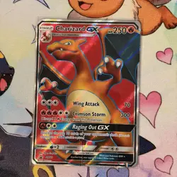 Charizard GX - SM60 - Full Art Promo POKEMON SUN & MOON Black Star Promo - Image 1