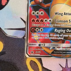 Charizard GX - SM60 - Full Art Promo POKEMON SUN & MOON Black Star Promo - Image 4
