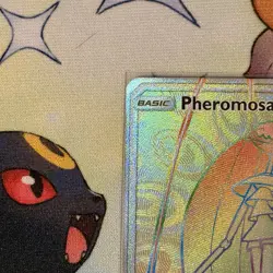 Pheromosa GX - 158/156 - Pokemon Ultra Prism Sun & Moon Secret Rare Card NM - Image 2