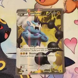Pokemon TCG Thundurus (97 Full Art) 97/98 Emerging Powers Ultra Rare - Image 1