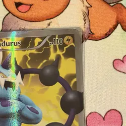 Pokemon TCG Thundurus (97 Full Art) 97/98 Emerging Powers Ultra Rare - Image 3