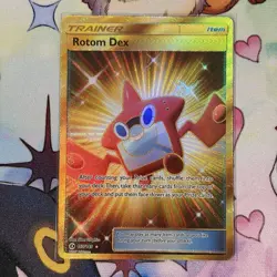 Rotom Dex (Secret) 159/149 (NM) - Sun & Moon Base Set - Pokemon TCG - Image 1