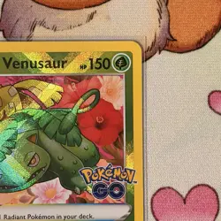 Radiant Venusaur 004/078 - Sword & Shield Pokemon GO - Pokemon TCG - Image 3