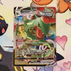 Rayquaza VMAX 101/159 SWSH Crown Zenith Full Art Ultra Rare Pokemon TCG English - Image 1