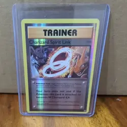 POKEMON CHARIZARD SPIRIT LINK 75/108 REVERSE HOLO XY EVOLUTIONS LP - Image 1