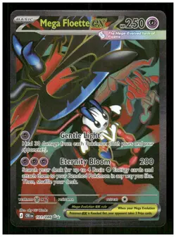 Mega Floette ex 101/086 Ultra Rare Chaos Rising Pokemon Holo Near Mint - Image 1
