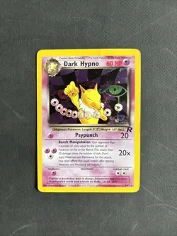 Pokemon TCG Dark Hypno Team Rocket 9/82 Unlimited Holo Holo Rare 1999-2000 - PLD - Image 1
