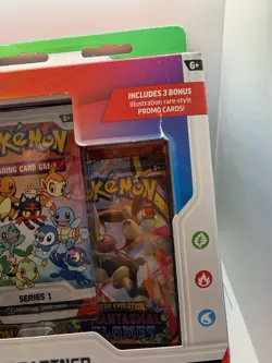 Pokemon TCG First Partner Illustration Collection Series 1 Box SEALED Box Tear - Image 2