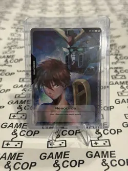 Gundam TCG Resource Card RP-001 Alt Art Non Foil Beta English SDCC 2025 - Image 3