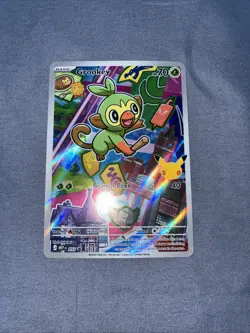 Pokemon TCG Grookey 052 First Partner Illustration Series 2 Promo Holo - Image 1