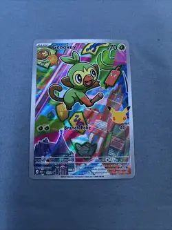Pokemon TCG Grookey 052 First Partner Illustration Series 2 Promo Holo - Image 2