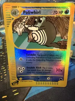 Poliwhirl 88/144 Skyridge Reverse Holo #88 Pokemon - Image 1