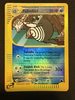 Poliwhirl 88/144 Skyridge Reverse Holo #88 Pokemon - Image 2