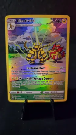 English Pokemon Crown Zenith Electivire Galarian Gallery GG08/GG70 NM - Image 1