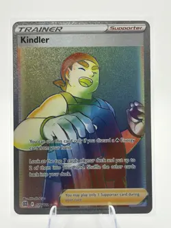 Kindler 179/172 SWSH09: Brilliant Stars Rainbow Secret Rare Pokemon Card - Image 1