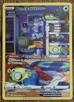 Dunsparce GG23/GG70 Ultra Rare Crown Zenith Pokemon Card NM - Image 1