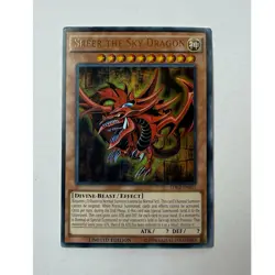 Yu-Gi-Oh! Egyptian God Card Lot Slifer Obelisk Ra Holo - Image 1