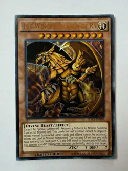 Yu-Gi-Oh! Egyptian God Card Lot Slifer Obelisk Ra Holo - Image 5