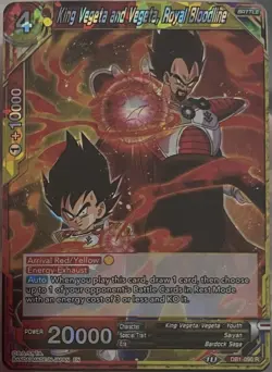 King Vegeta and Vegeta, Royal Bloodline (DB1-090) - Dragon Ball Super Card Game - Image 1