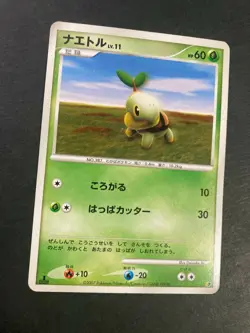 Turtwig DP 1st very rare Pokemon Card Nintendo Japan F/S - Image 2