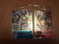 Digimon Card Game Evolution Cup WarGreymon MetalGarurumon English Sealed packs - Image 3