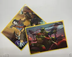 MTG TMNT Art Series #16 Raph & Leo, #28 Casey Jones - Image 1